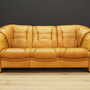 Vintage Sofa 3-seater and armchair Leather Cognac 1970s 3