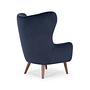 Paul Armchair Velour Lux Navy 4