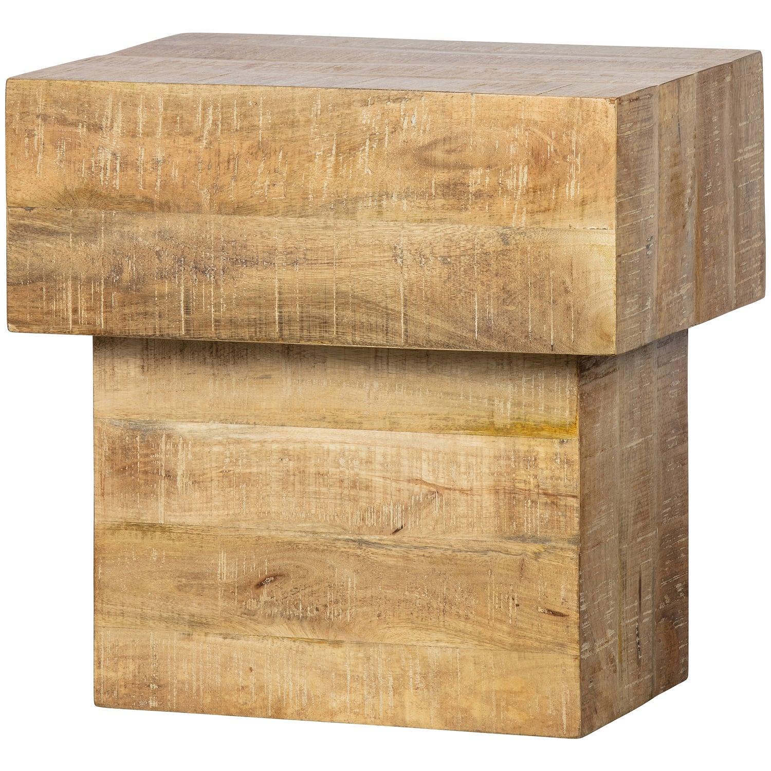 Balk Beistelltisch Holz Braun 1