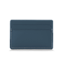 Card holder 100% Recycled Leather Petrol 1