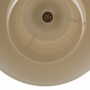 Vintage pendant lamp metal white 1970s 8