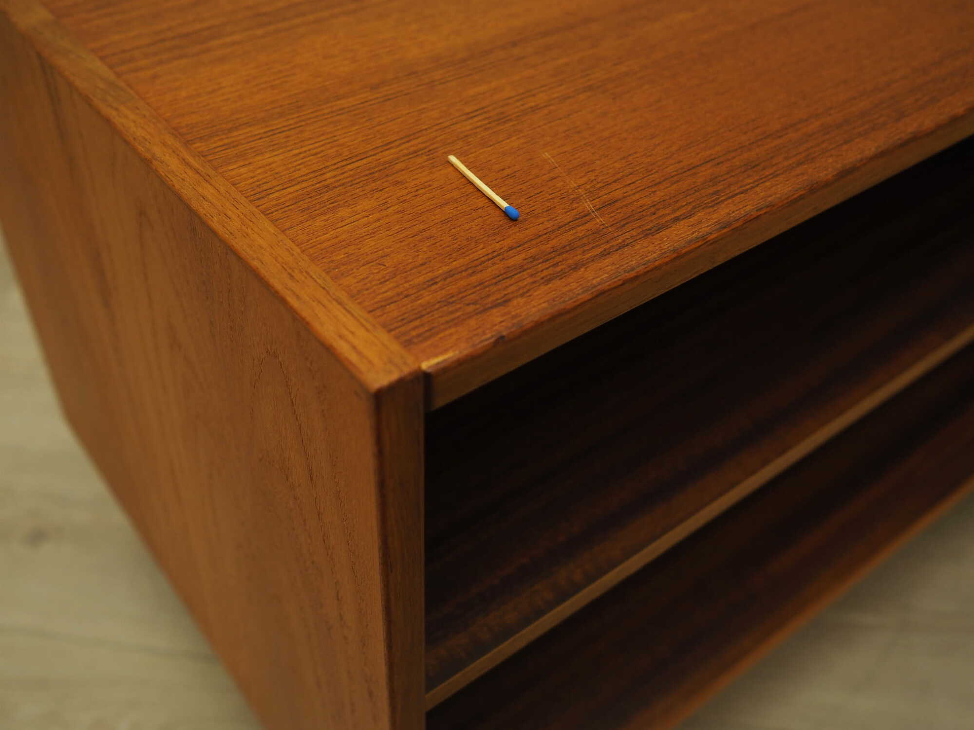 Vintage Bookshelf Teak Brown 1970s 6