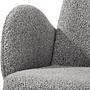 Polsterstuhl Textil Grau 5