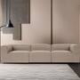 Valentina Sofa 3-Sitzer Braun 1