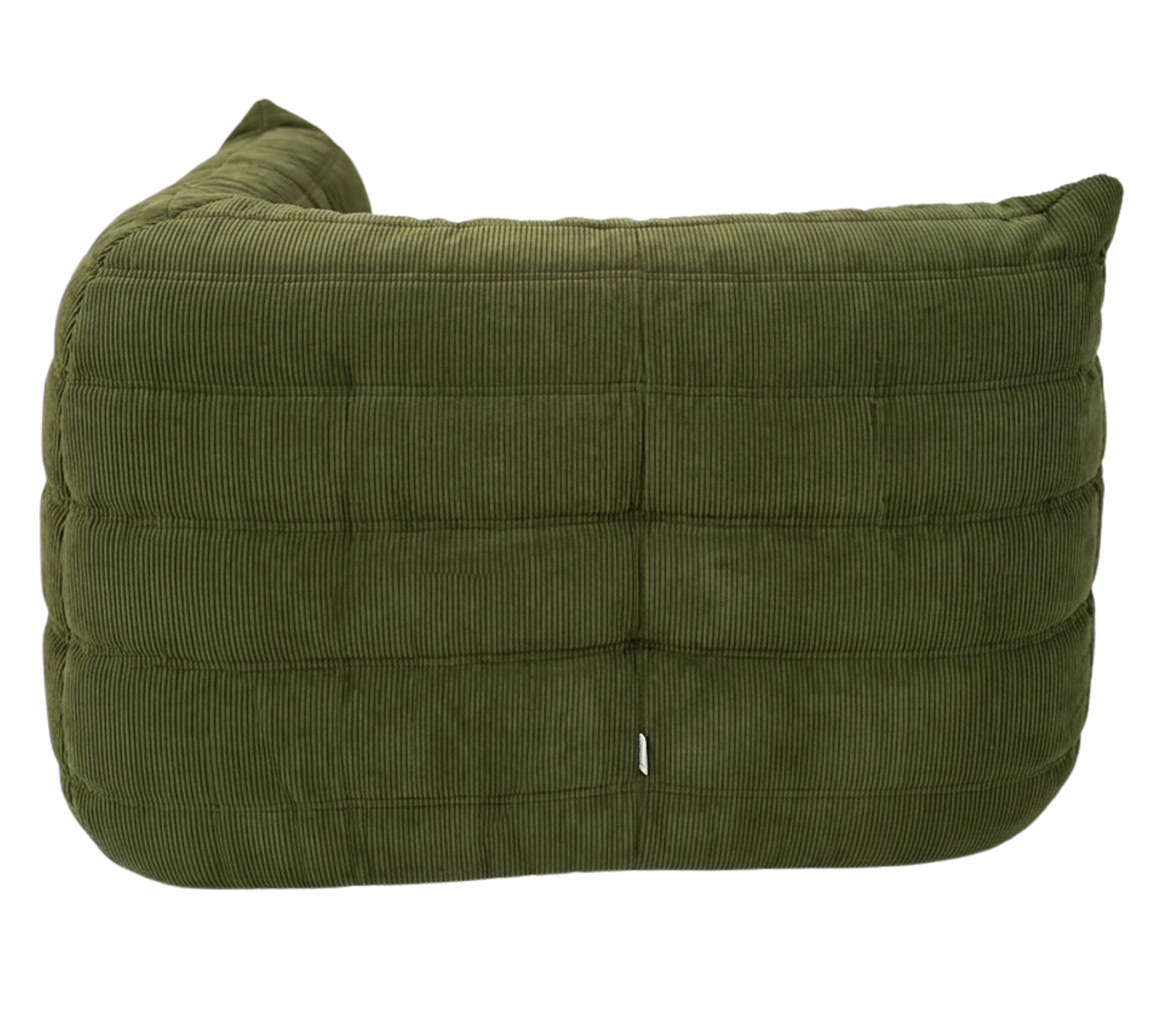 Togo Ecksofa Cord Lodengrün 1