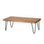 Couchtisch Massivholz Metalll 0