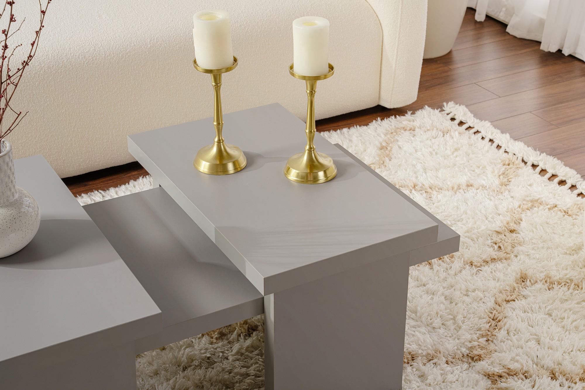 Sanctuary Coffee Table Grey 2