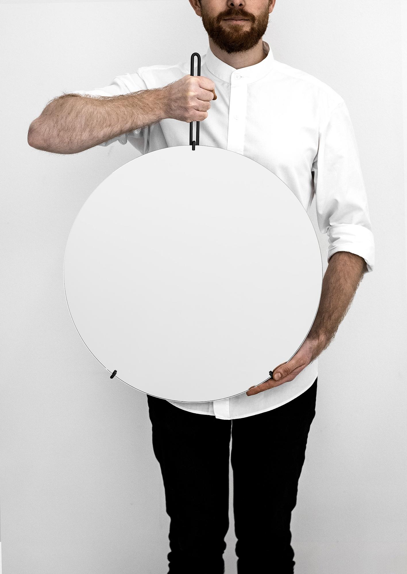 Wand Spiegel Silber 1