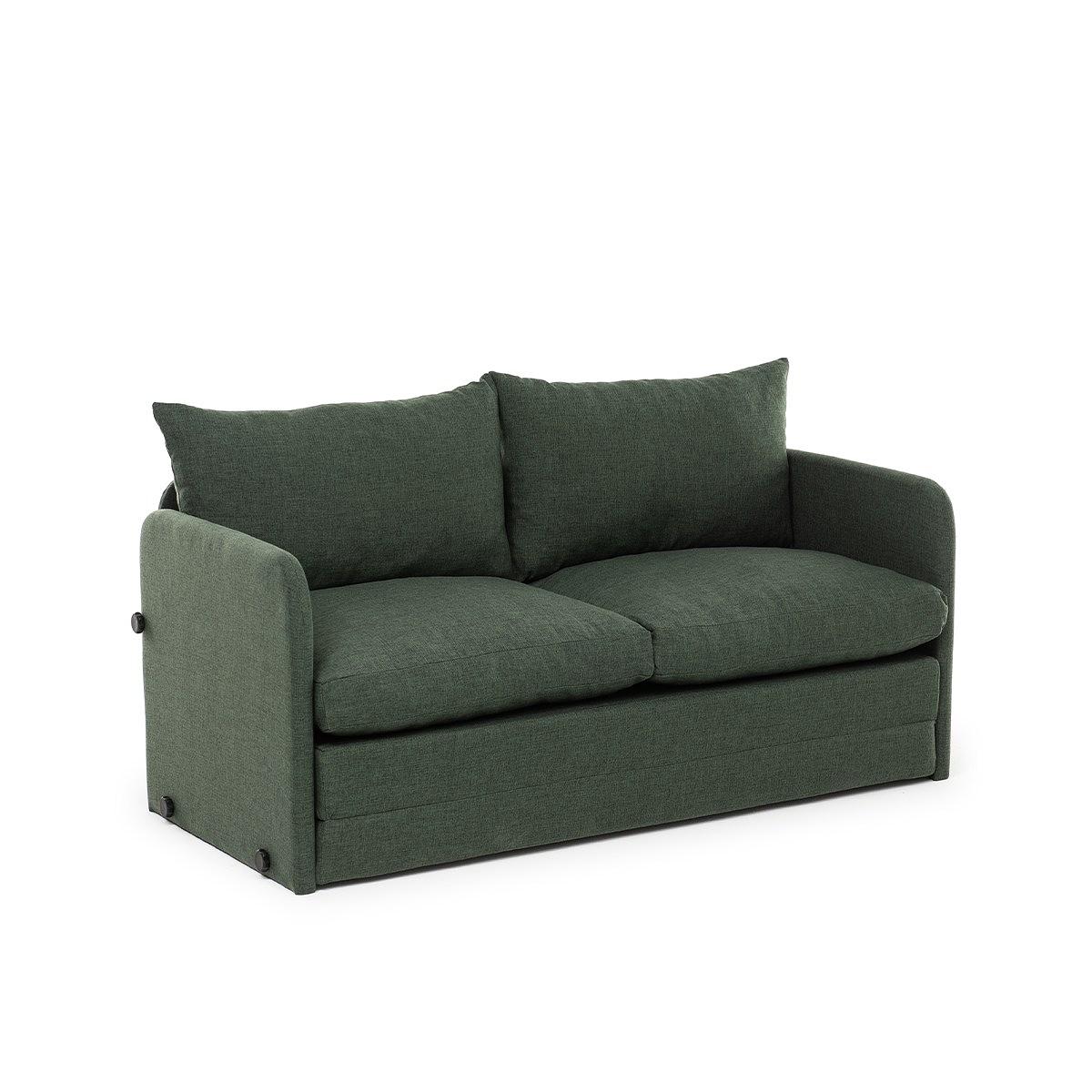 Saga Xl Sofa bed 2-seater Green 7