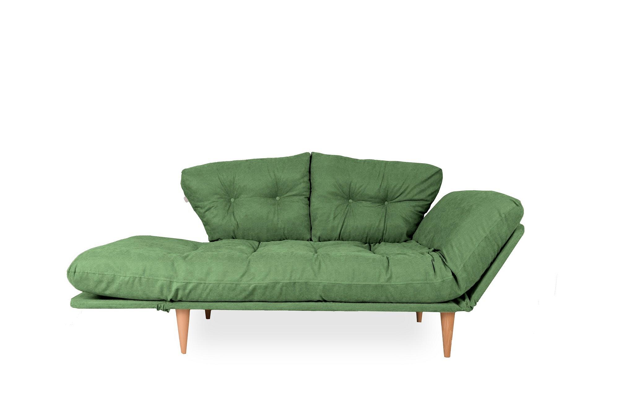 Nina Daybed Schlafsofa 3-Sitzer Grün 6