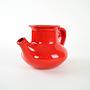 Pitcher Ceramic Red 1960s 6