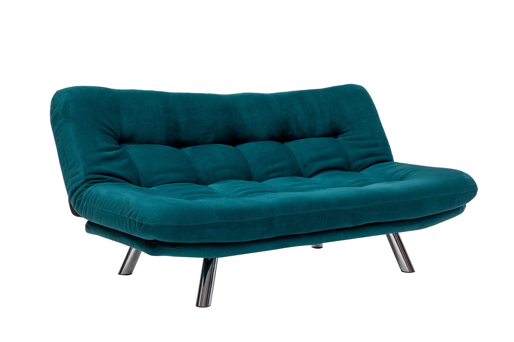 Misa Small Sofa 3-seater petrol green 5