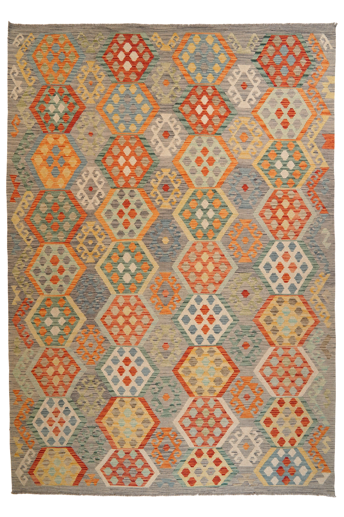 Kilim Sevgi Lana Multicolore 0