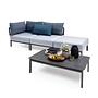 Caro Garten Lounge-Set Klein Anthrazit Blau 0