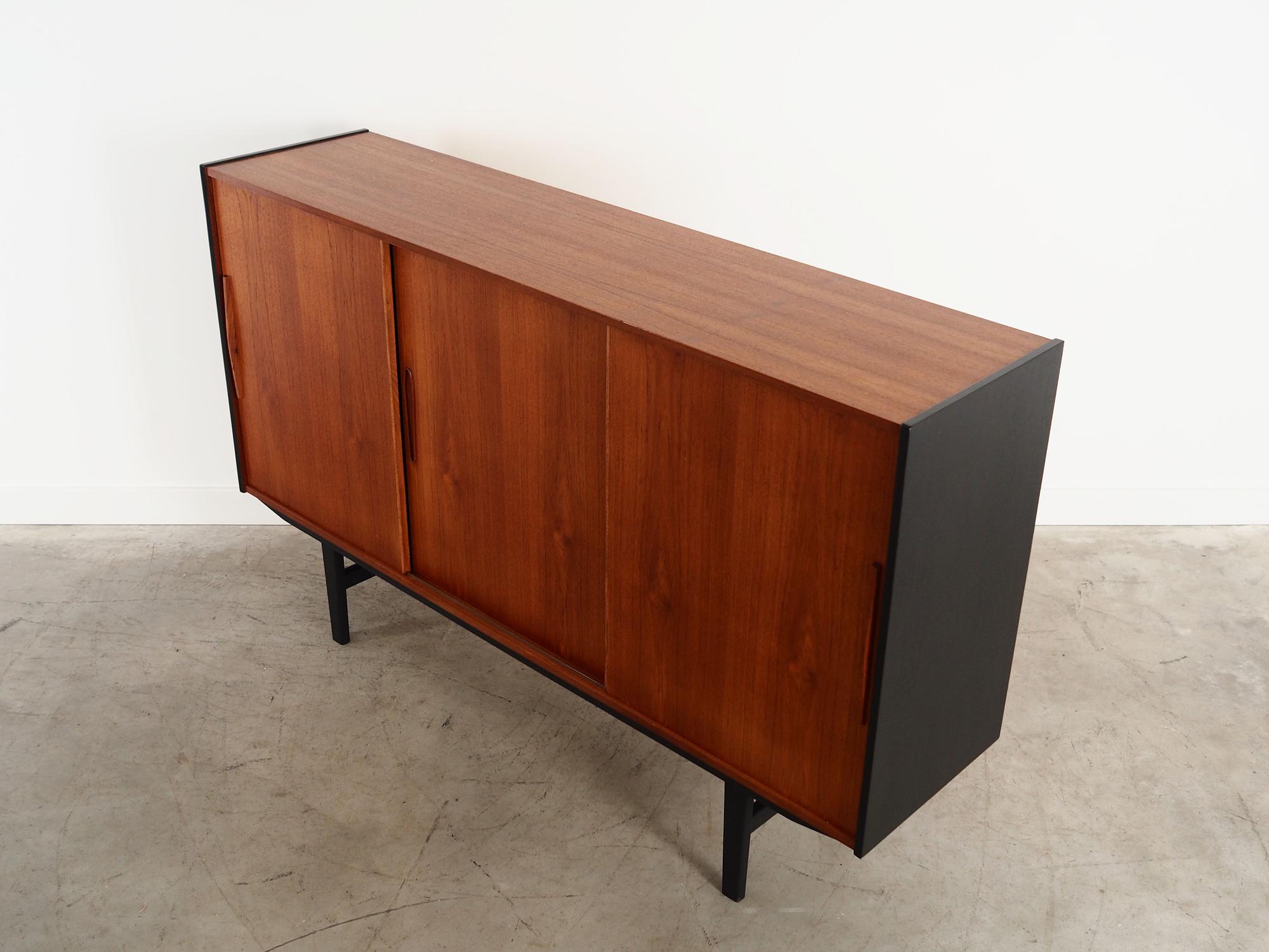 Highboard teak wood 1960s 8