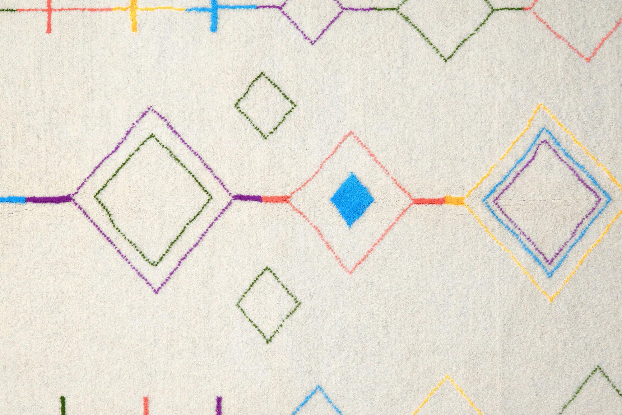 Gabbeh Basi Rug Cream-colored 3