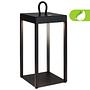 LED Battery Table Lamp Luca Black 3