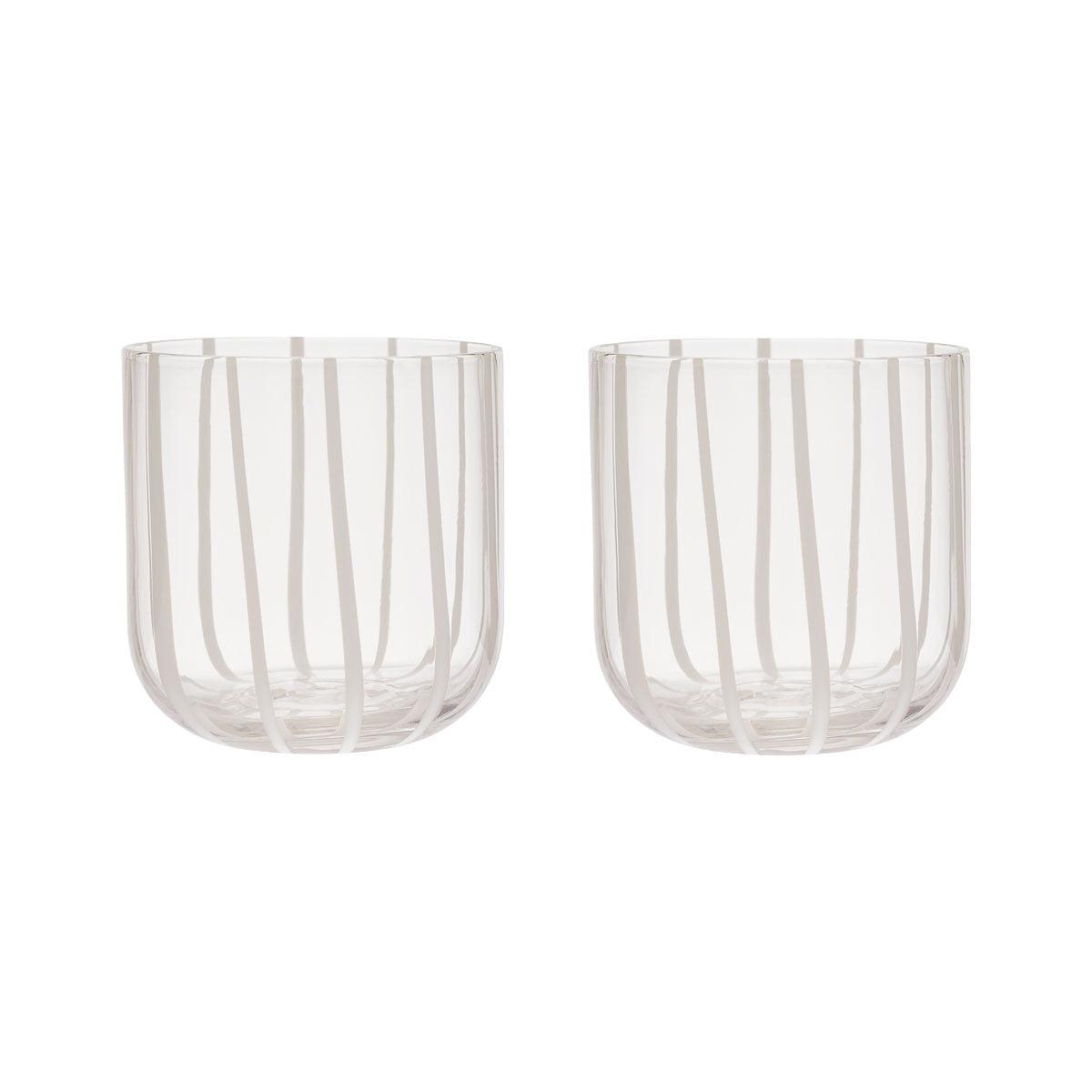 2x Mizu Glas Transparent 0