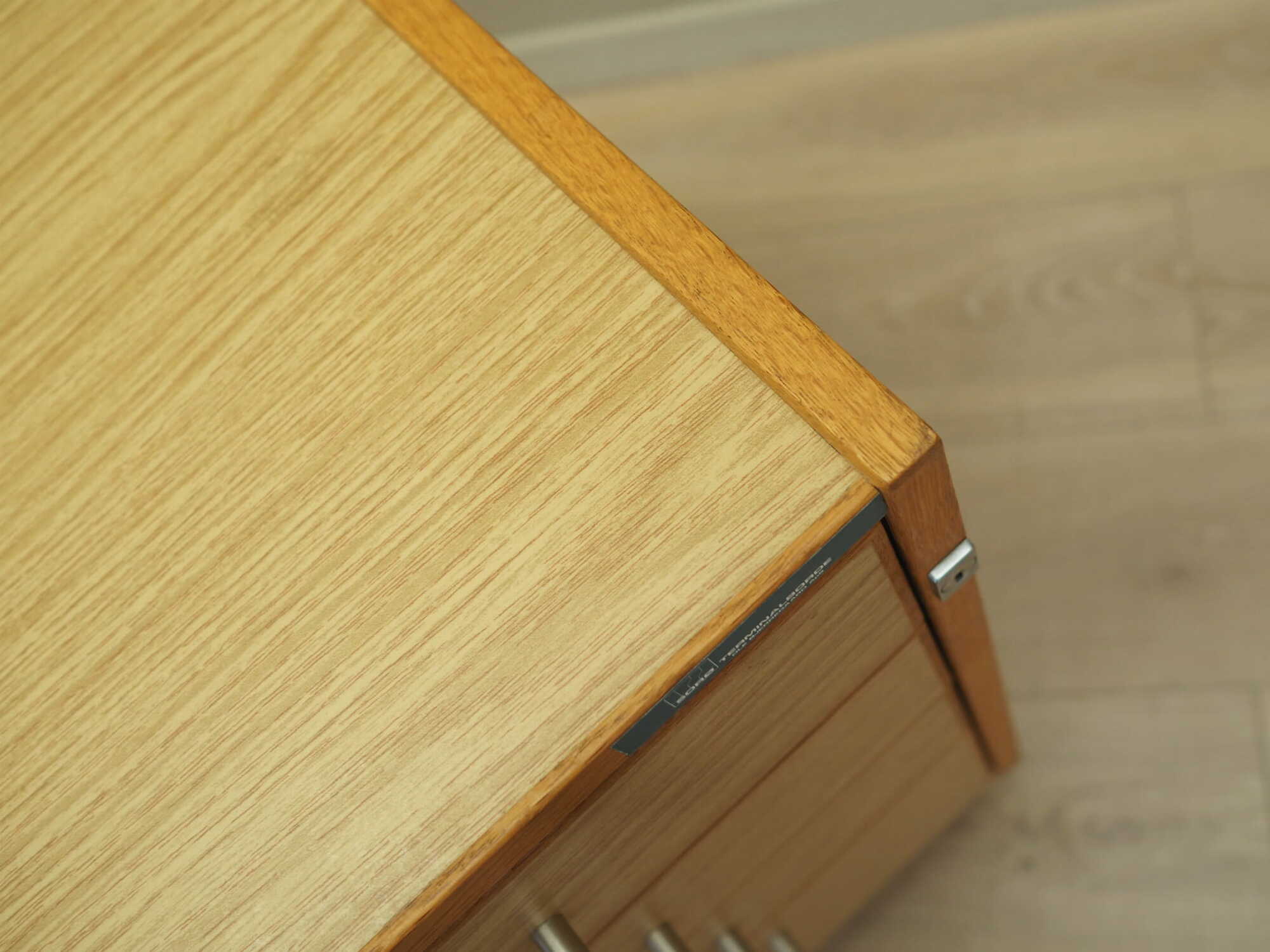 Vintage chest of drawers Wood Brown 1970s 7