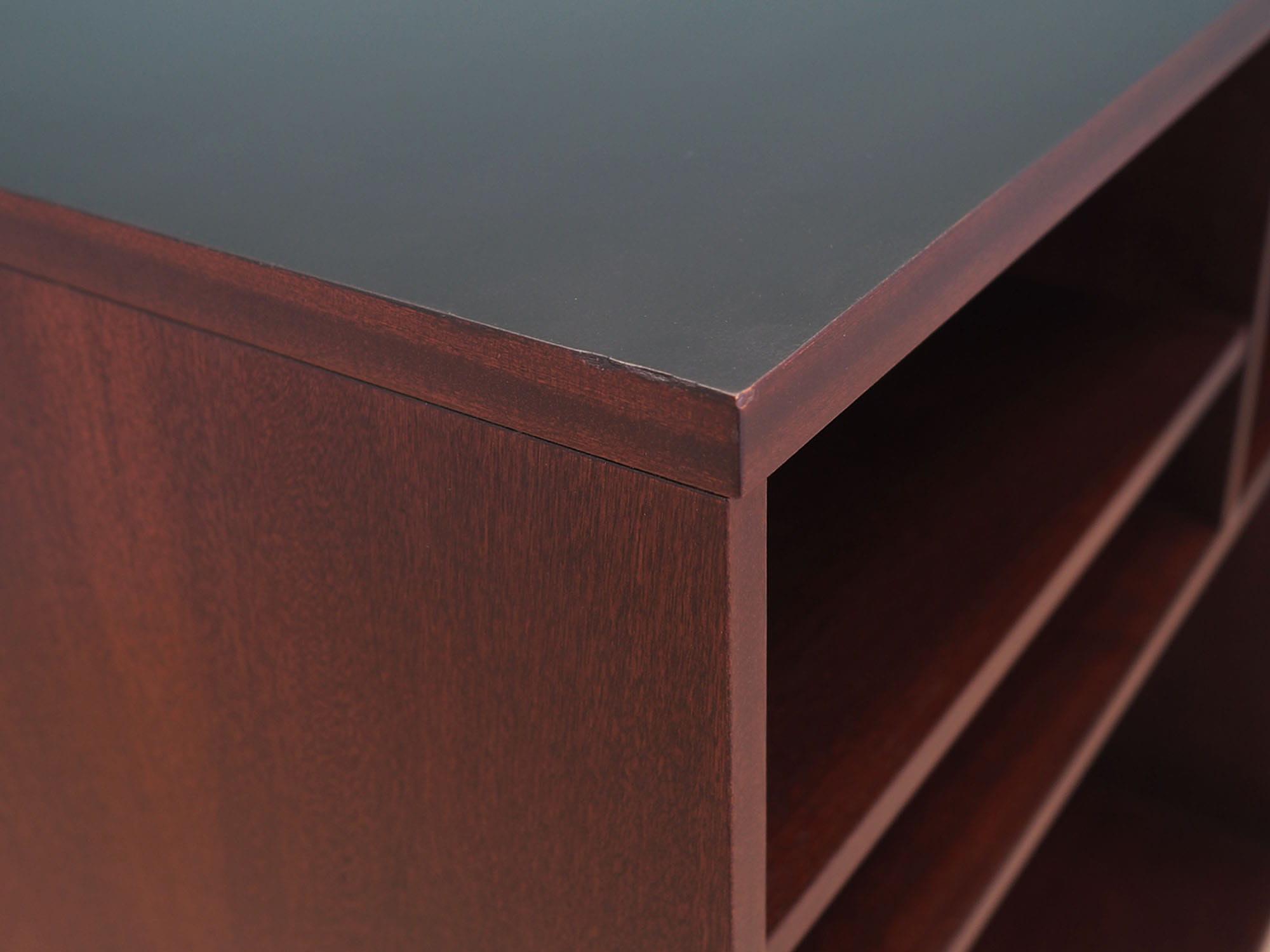 Mahogany Büucherregal 1960 Jahre 7