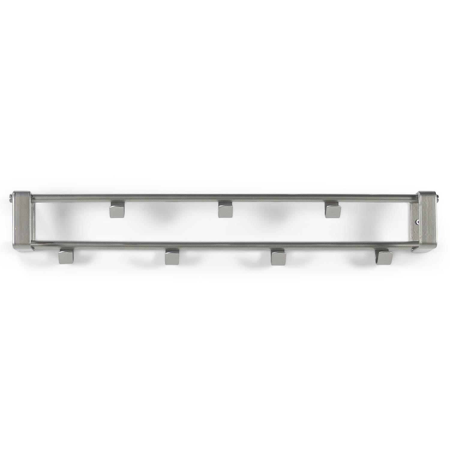 Wall coat rack Welbeck Silver 1