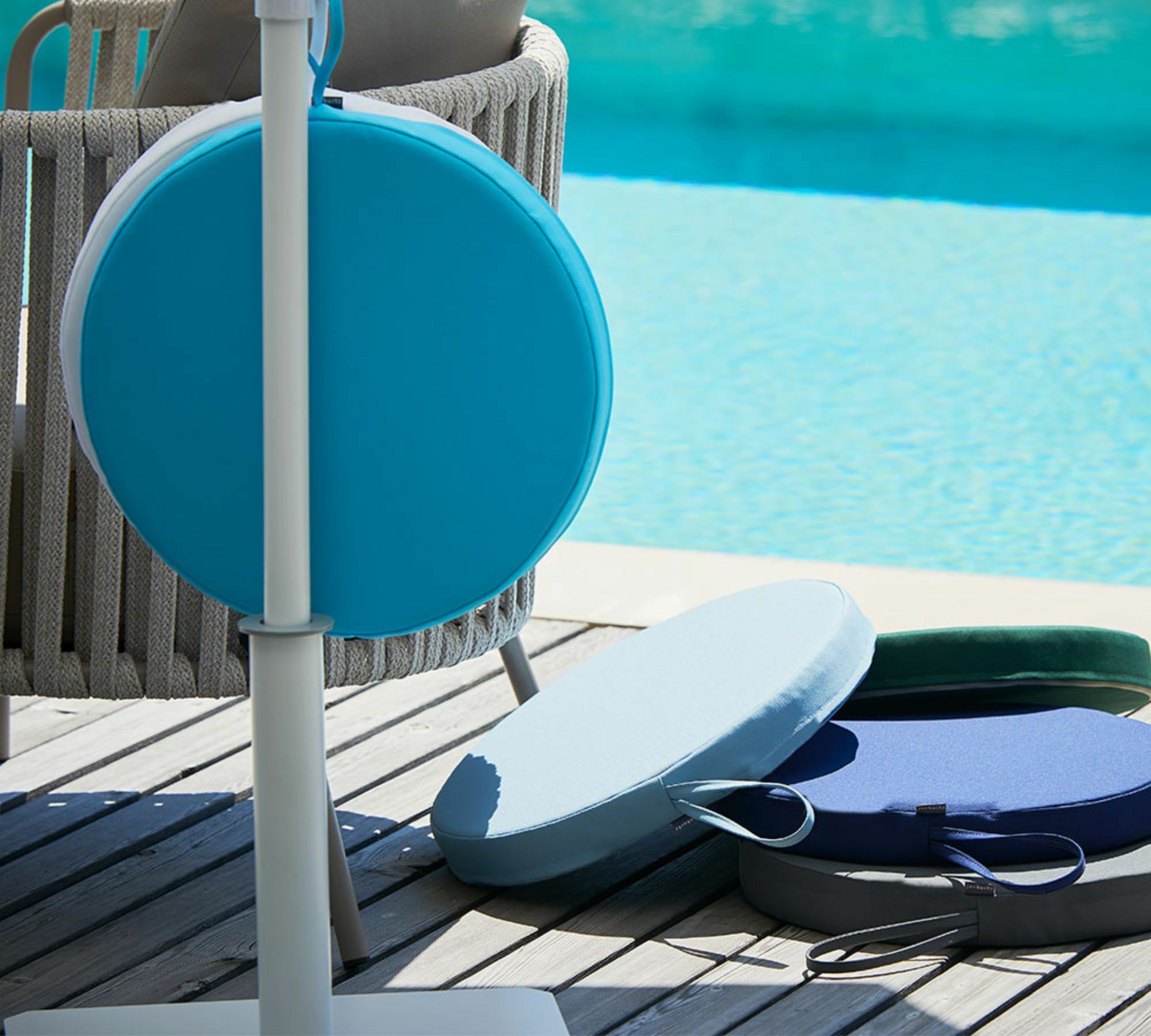 Sun Poolkissen Outdoor Grün 2