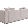 Mora XL 2-Sitzer Sofa Grau 1