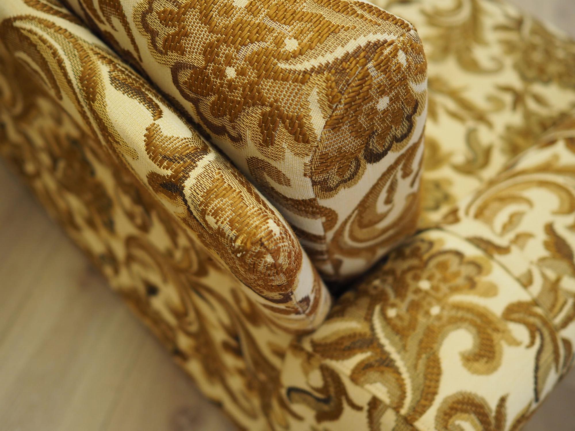 3-seater sofa yellow 1960s 10