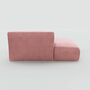 Pyllow Sofa 2-Sitzer Samt Bonbonrosa 3