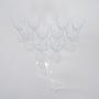 11x Crystal glasses Transparent 5