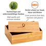 Terra I Box with lid Bamboo Brown 22 x 15 cm 3