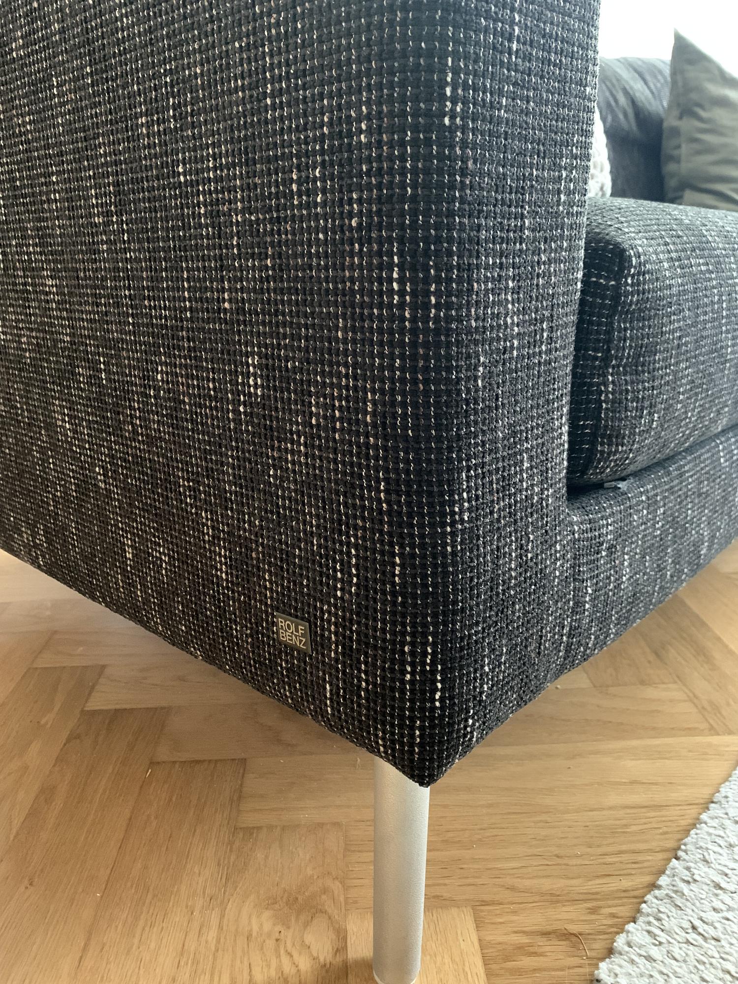 Ecksofa Grau 3