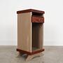 Eichenschrank Braun 1960er Jahre 3
