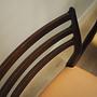 Sechser-Set Mahogany Stühle 1960 Jahre 13