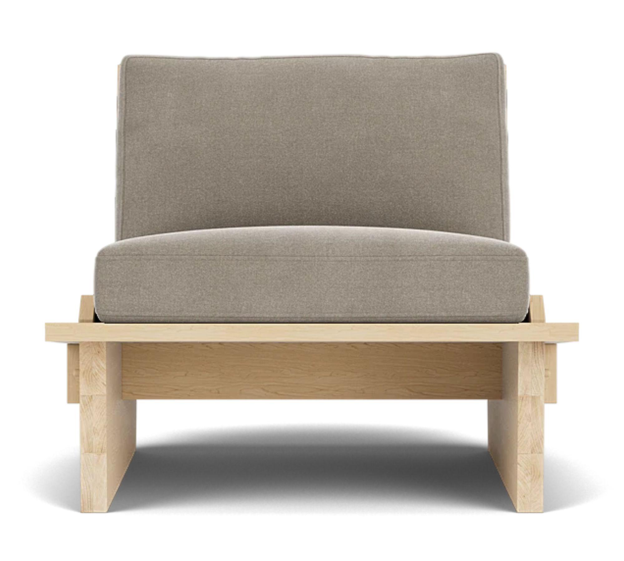 Wilson Chair Detachable Cushion Forest Mole 1