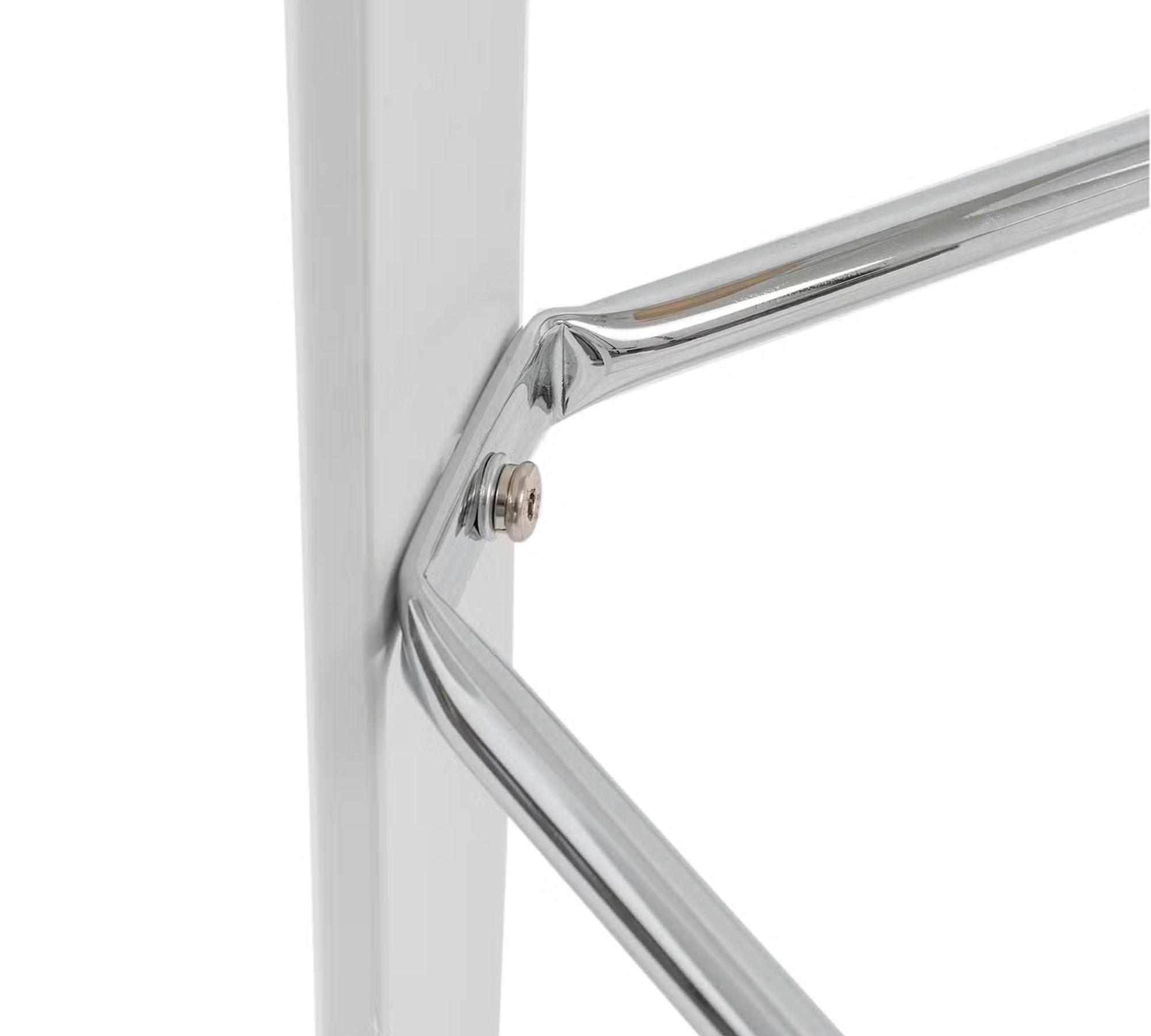 Bar stool ash white 8