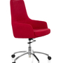 Office chair fabric cover red 1