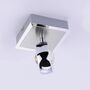 LED Wandleuchte 2-flammig Acrylglas Metall 1