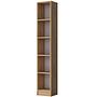 Hc114 Bücherregal Spanplatte Braun 5