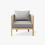 Majorelle Outdoor Sessel Polyester Sand 1