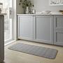 Argyll Fußmatte Grau 50 x 120 cm 0