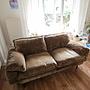 2-Sitzer Sofa Cordsamt Altgold 0