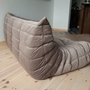 Togo Sofa 3-seater velvet warm grey 6