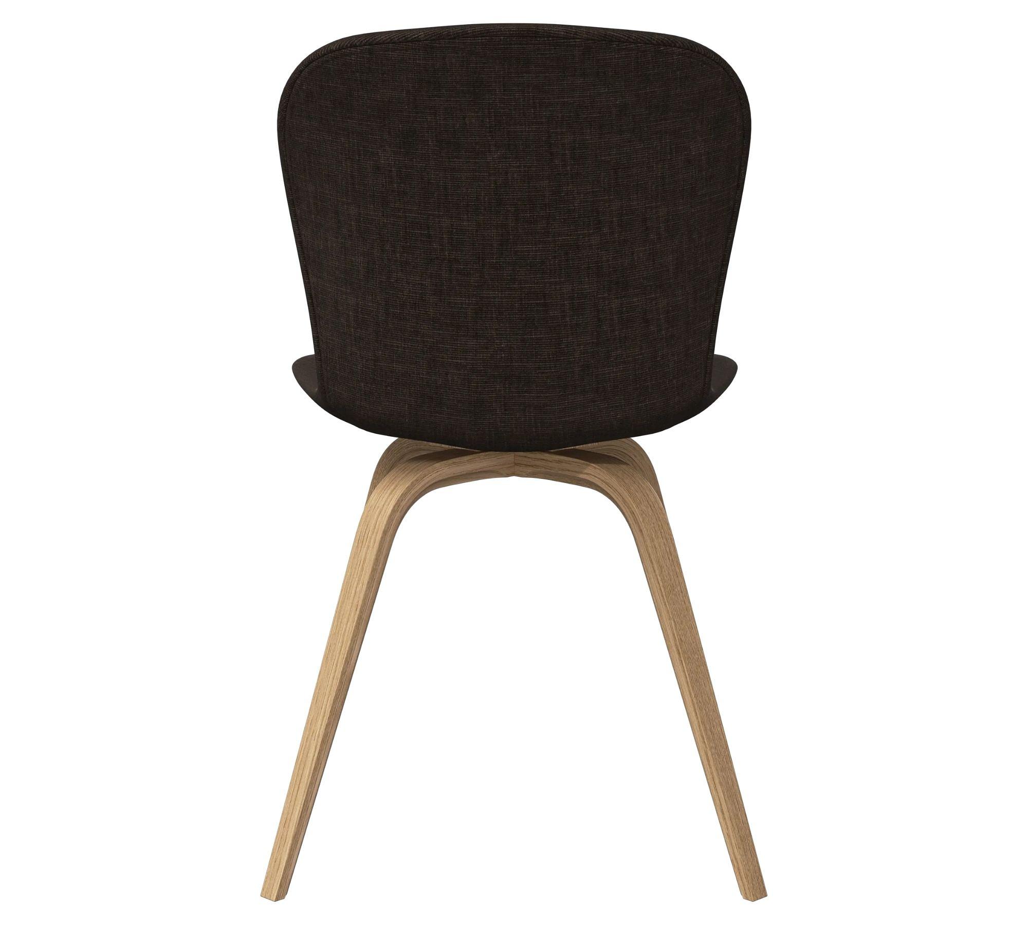 Dining chair Napoli fabric 2251 Light oak Taupe 5