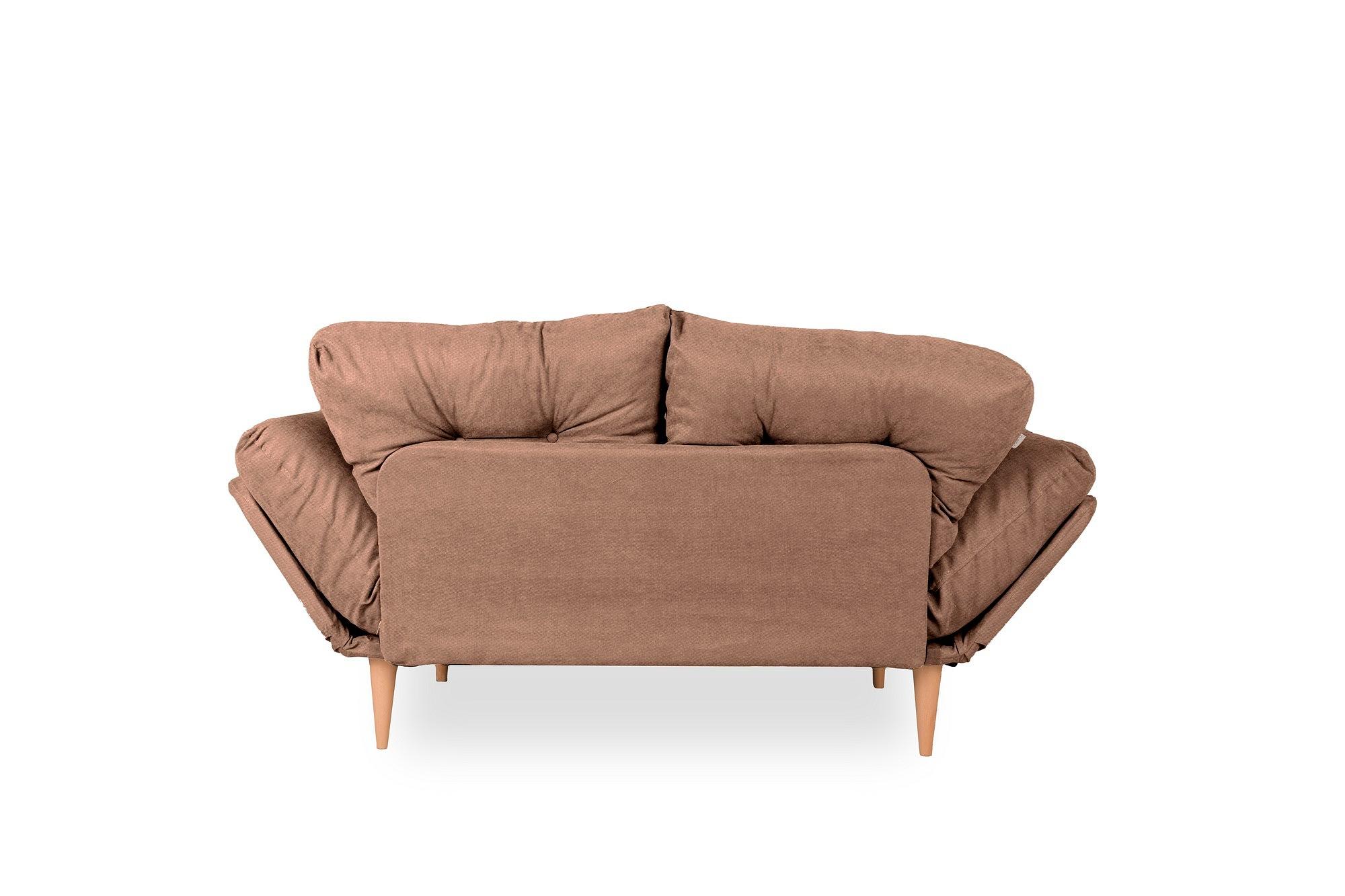 Nina Daybed Sofa Bed 3-seater Light Brown 6