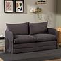 Saga Xl Schlafsofa 2-Sitzer Grau 1