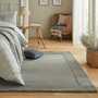 Rug Carpet Wool Grey 160 x 230 cm 1