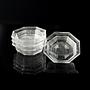 5x Vintage Art Deco Revival Schale Bleikristall 1960er Jahre 4
