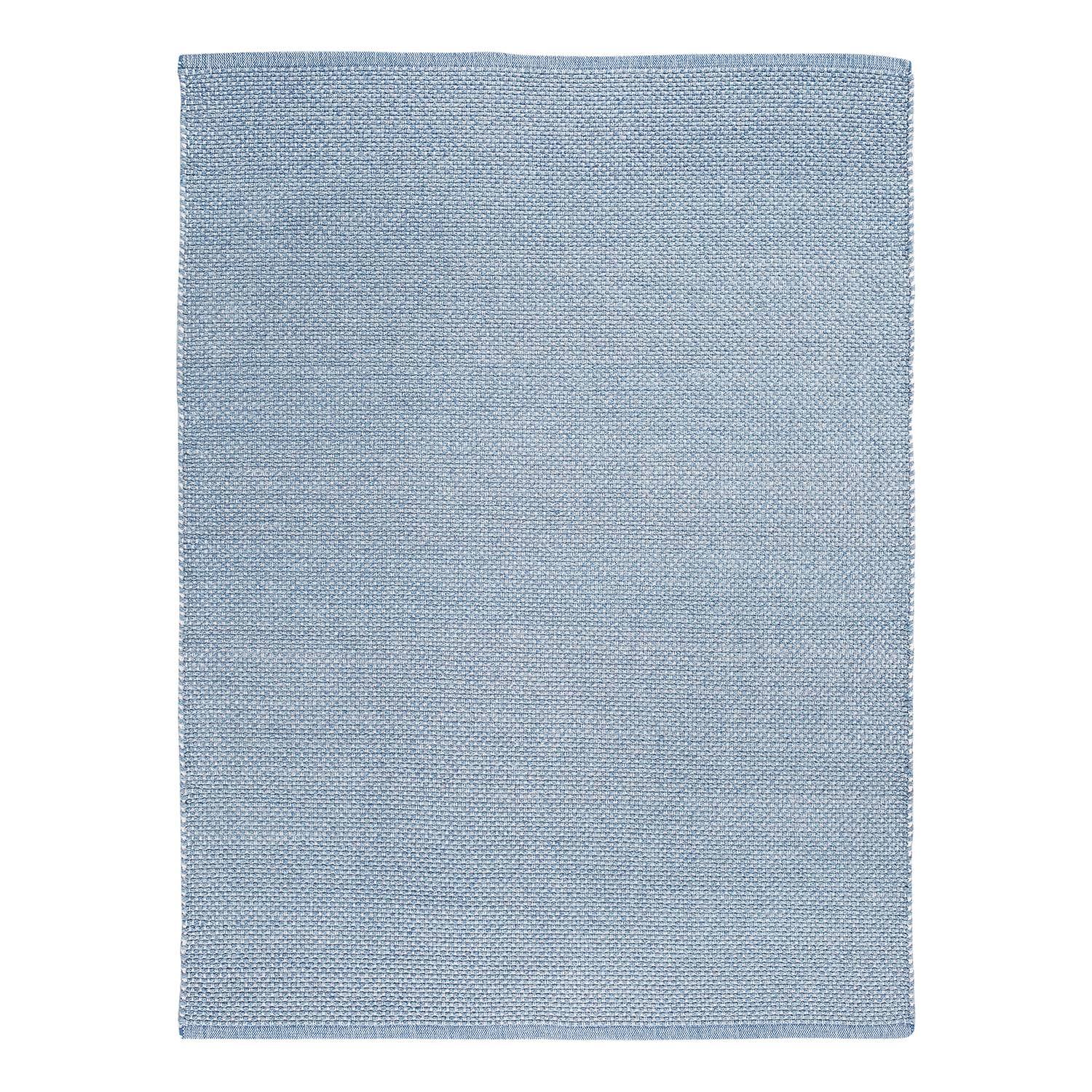 Wollteppich Wohnidee Liv Baumwolle Hellblau 0