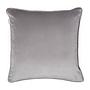 Cord Kissenbezug Polyester Lichtgrau 38 x 38 cm 0